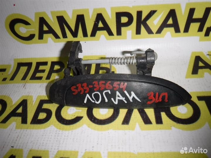 Ручка двери наружная правая Renault Logan I 2005