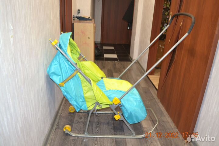 Детские зимние санки