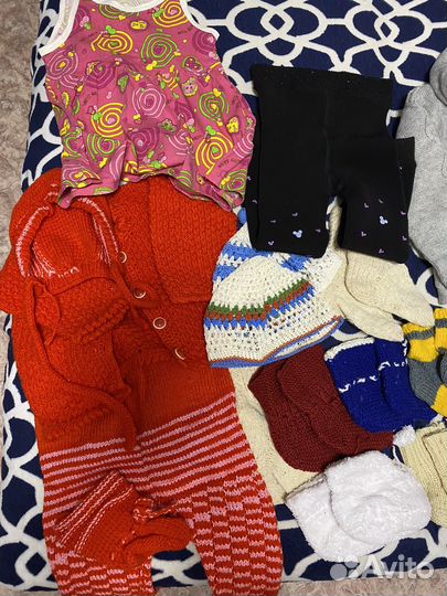Пакет с вещами для девочки от 7 мес до 4 лет