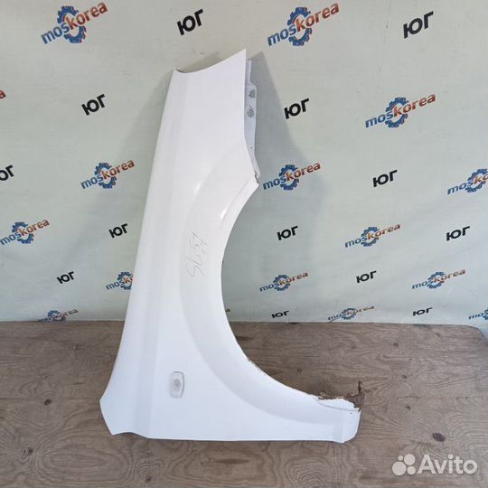 Крыло переднее прав. Chevrolet Lacetti седан белое