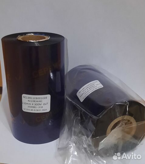 Риббон 110 300 wax