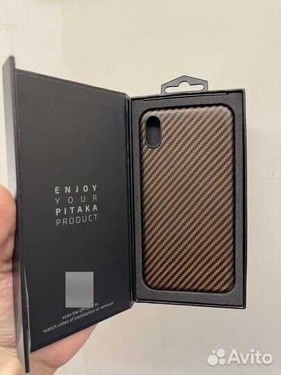 Pitaka Magez Mount Qi + Чехол iPhone XS Max