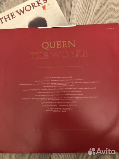 Queen THE works LP original