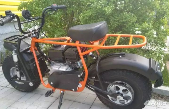 Мотоцикл скаут сафари 3L-8Е+ bigfoot fork