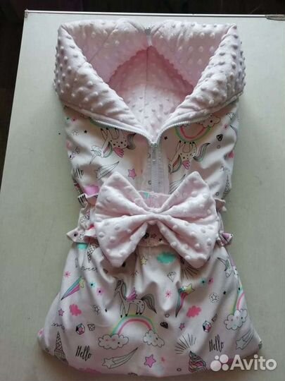 Конверт одеяло на выписку