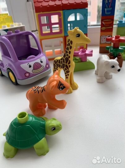 Lego duplo два набора доктор Плюшева,Африка