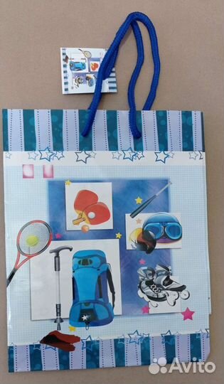 Пакеты бумажные 18х23х8