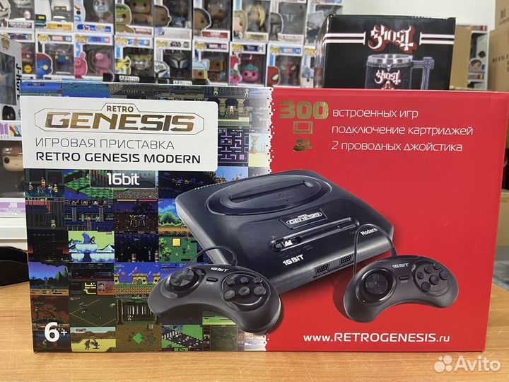 Приставка sega Retro Genesis + 300 игр