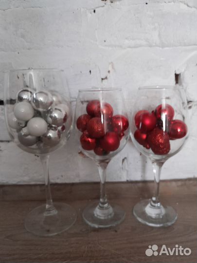 Шарики игрушки для елки