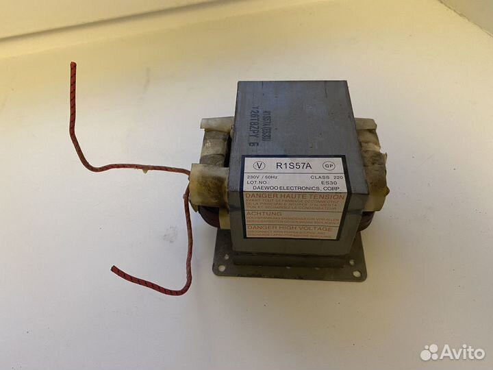 Трансформатор для свч-печи. R1S57A
