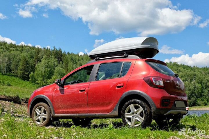 Автобокс на крышу Ветлан 430 л на Chrysler Prowler