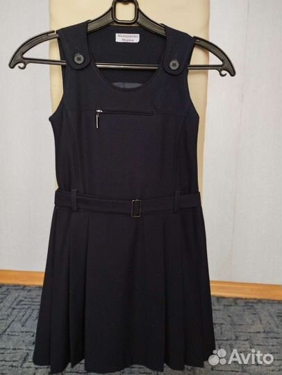 Школьная форма для девочки 122 128 синяя