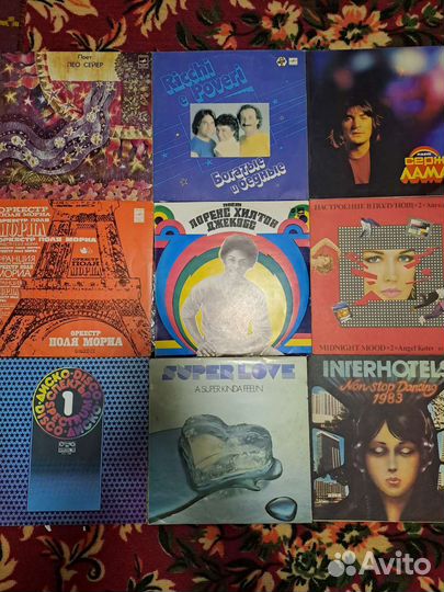 Виниловые пластинки СССР