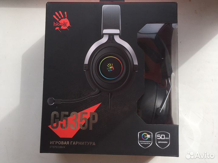 Игровые наушники bloody