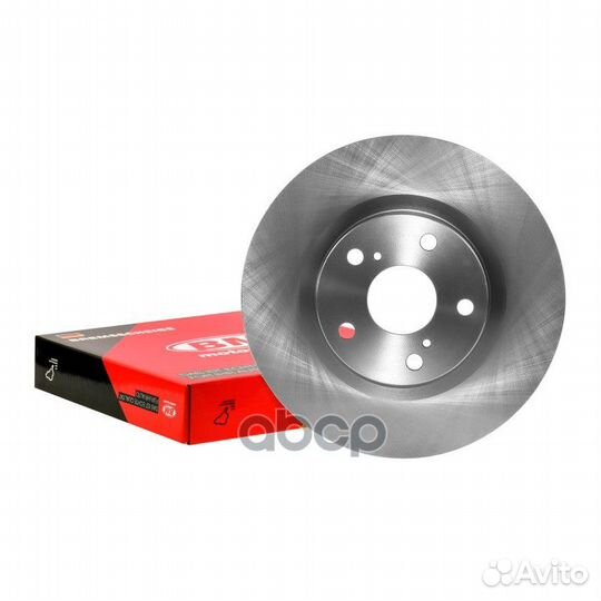 Диск тормозной передний вентилируемый (1шт.) CA