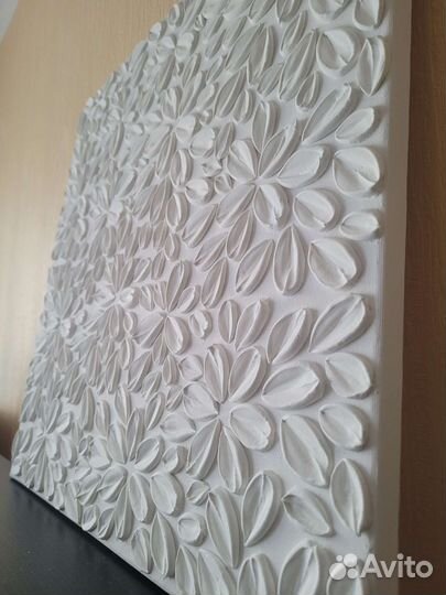 Картина из текстурной пасты