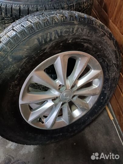 Колеса на ssangyong actyon