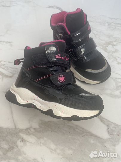 Ботинки демисезонные для девочки 24 размер