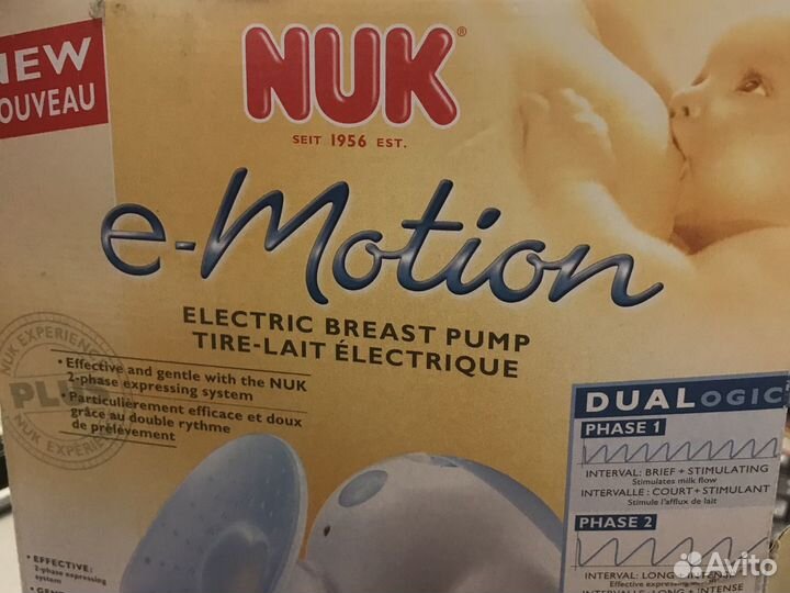 Молокоотсос электрический NUK e-motion