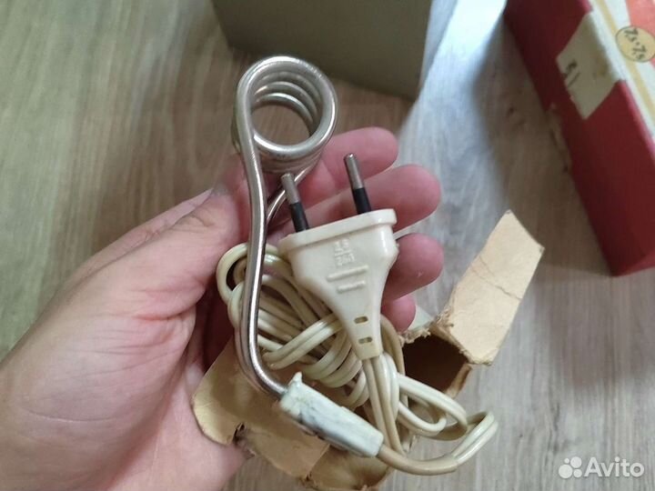 Электрокипятильник советский