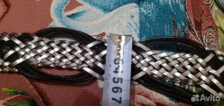 Ремень кожзам, широкий