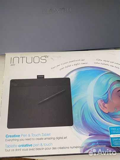 Графический планшет wacom intuos art M
