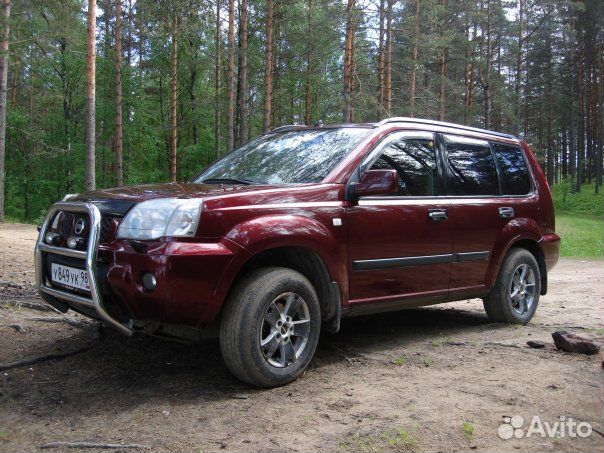 Кенгурятник на Nissan X-trail T30