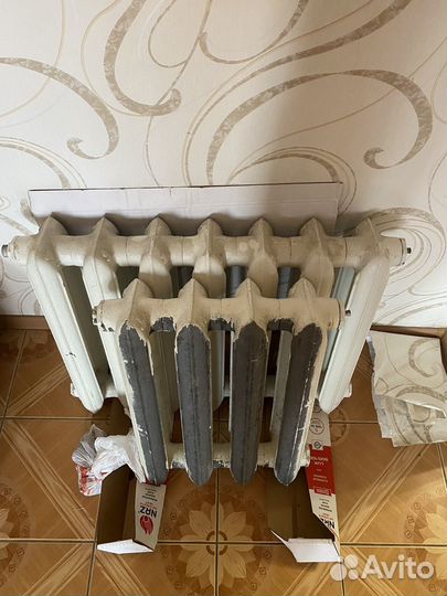 Радиатор отопления чугунный 7 секций