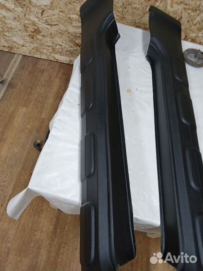 Накладки на пороги ваз 2121 нива