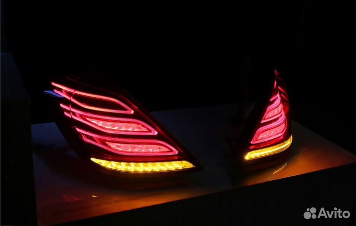 Фары Mercedes 222 до рестайлинг,состояние идеал