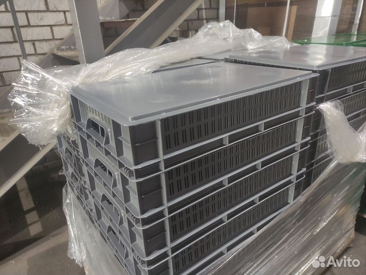 Ящик пластиковый пищевой морозостойкий 600х400х120