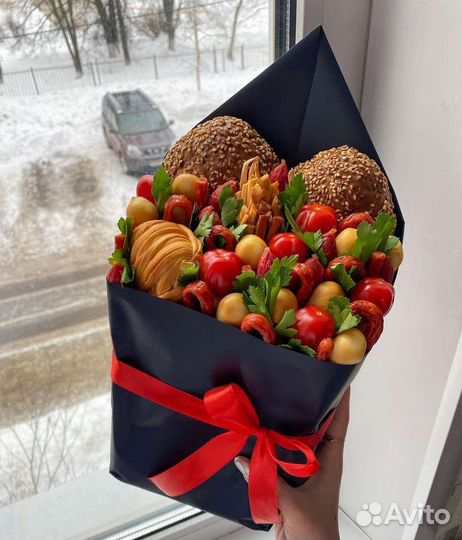 Съедобные букеты для мужчин