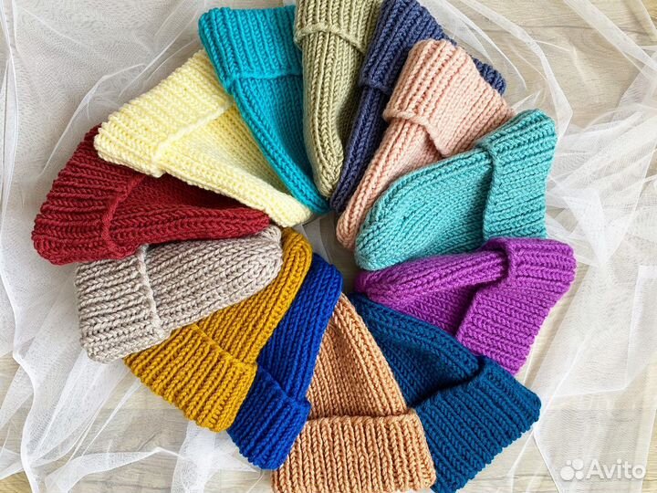 Шапка вязаная