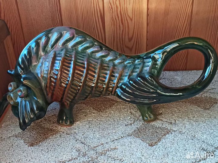 Керамика ссср, статуэтка Дракон, чудо юдо, рыба ки