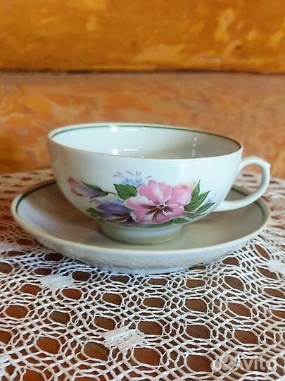 Чайные пары и чашк. Вербилки, Дулево.Чудово, лфз