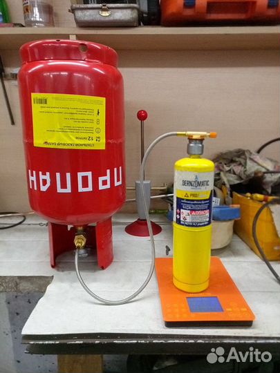 Переходник для заправки под газовые баллоны Mapp