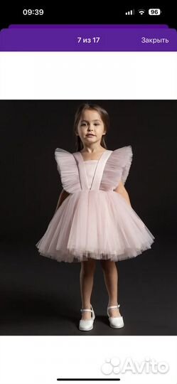 Платье для девочки 122
