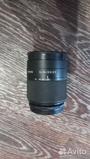 Обьектив sony 3.5-5.6/18-70