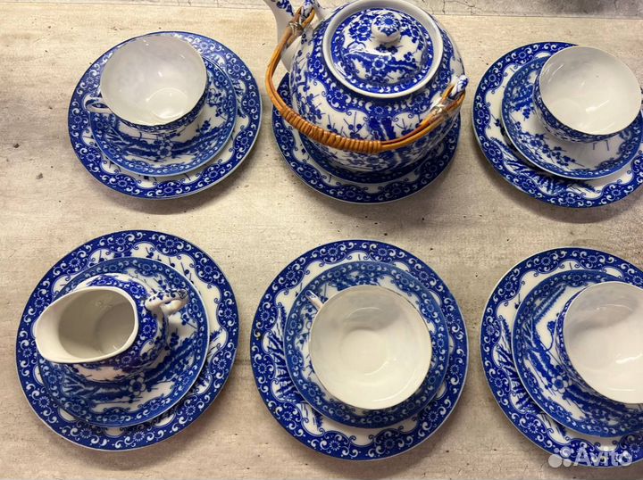 Сервиз чайн. Кост.фарфор Cameo Royal fine china