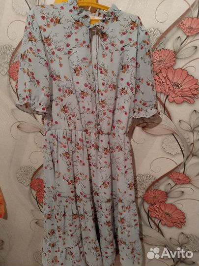 Платье шифоновое