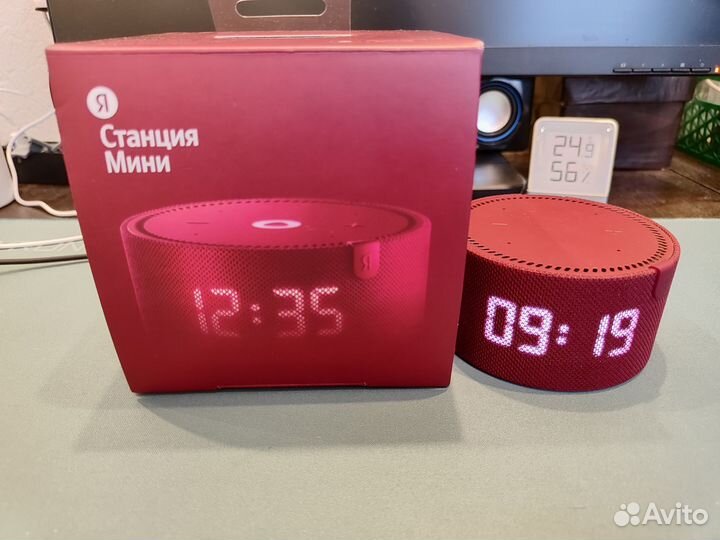 Яндекс станция мини 2 плюс с часами