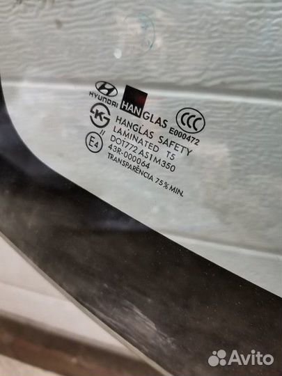 Стекло лобовое (Hyundai Lavita, Hyundai Matrix)
