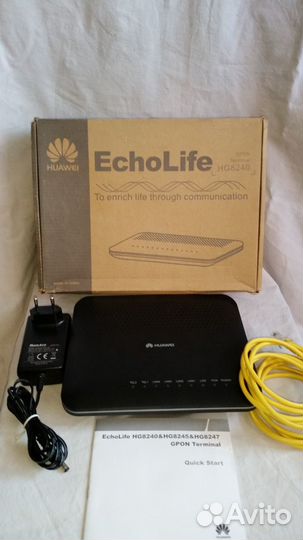 Маршрутизатор huawei EchoLife HG8240