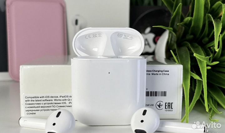 AirPods 2 (гарантия + доставка )