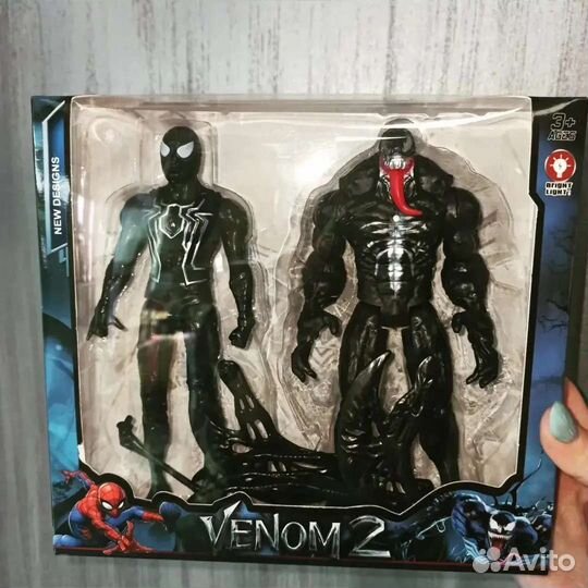 Супергерои, фигурки Человек-паук, Веном