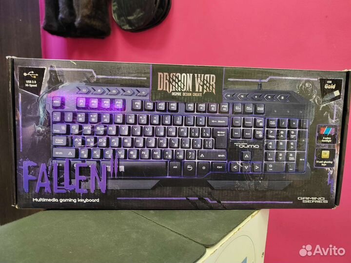 Игровой набор клавиатура+мышь