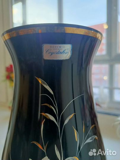 Ваза для цветов богемия