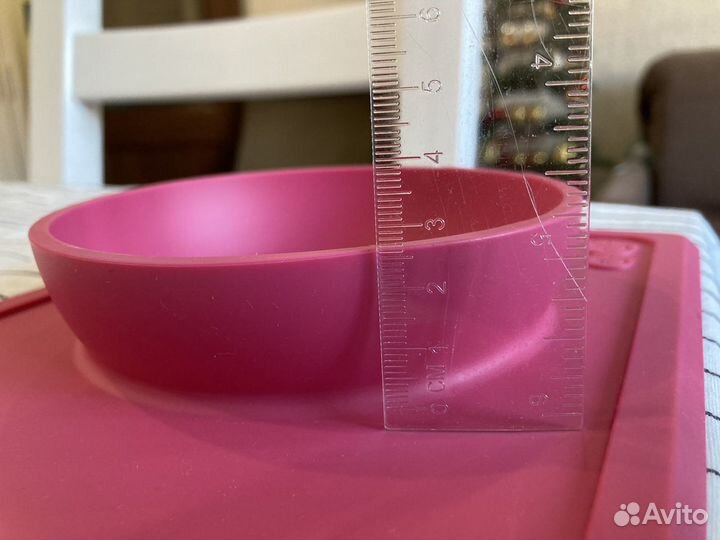 Тарелочка Ezpz, Mini Bowl Packaged Pink