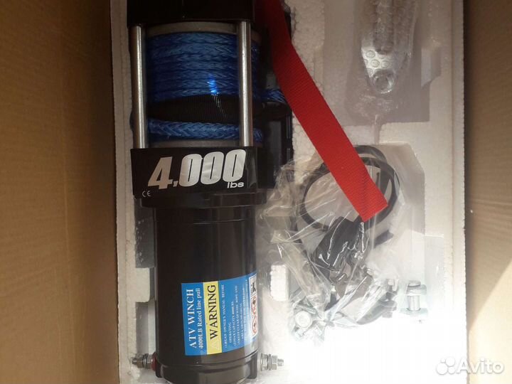 Лебедка электрическая 12V Electric Winch 4000lbs