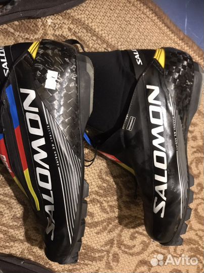 Лыжные ботинки salomon slab для классического хода